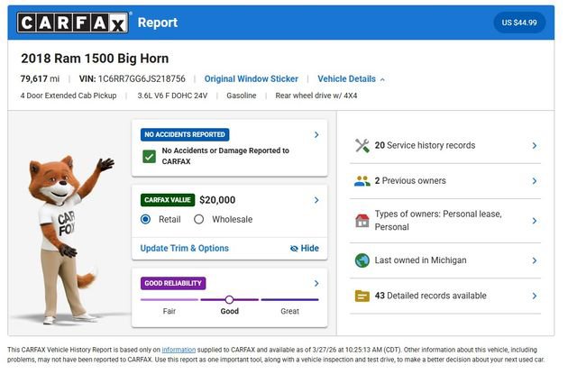 Used 2018 RAM 1500 Big Horn image 5