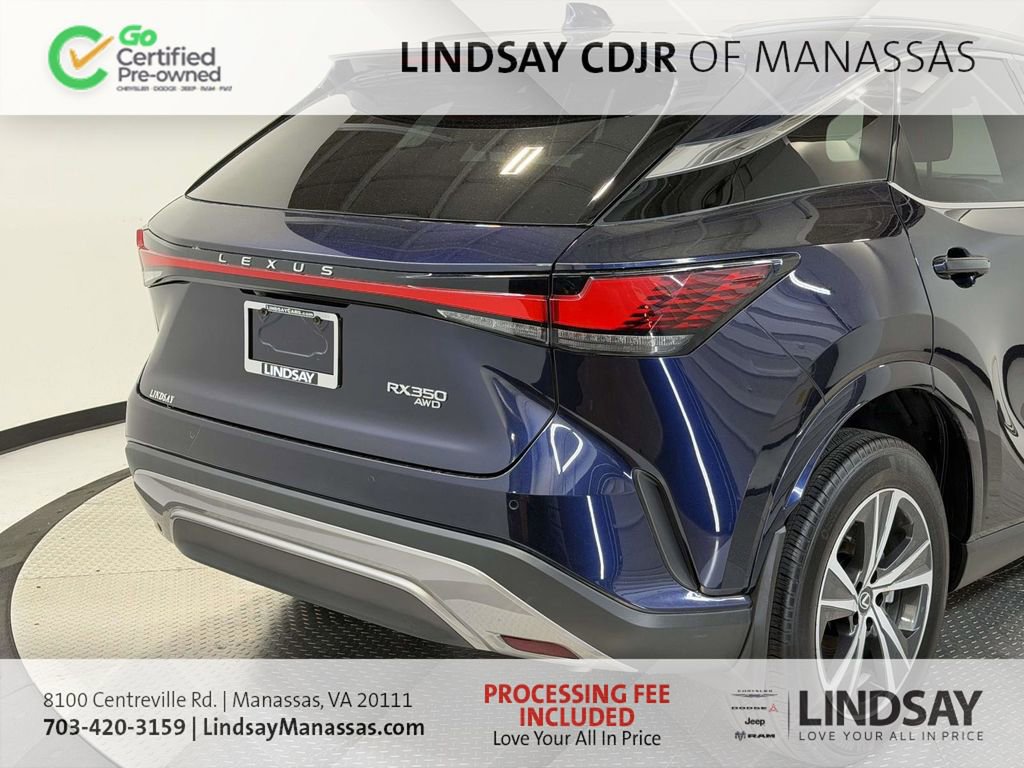 Used 2023 Lexus RX 350 Premium w/ Accessory Package AWD/4WD image 9