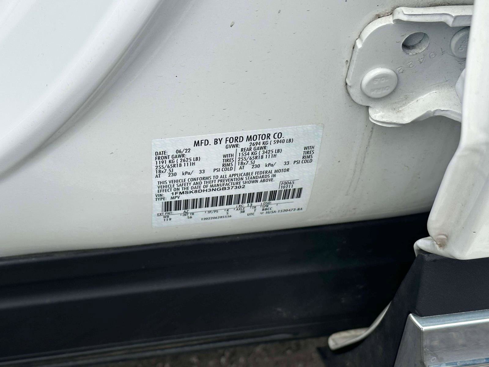 Used 2022 Ford Explorer XLT w/ Equipment Group 202A image 19