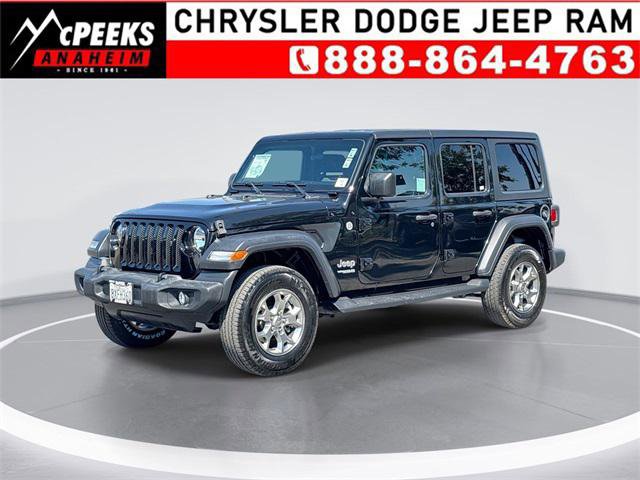 Certified 2020 Jeep Wrangler Unlimited Sport