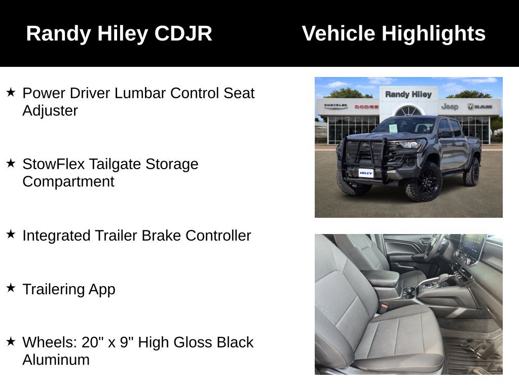 Used 2023 Chevrolet Colorado Trail Boss w/ Technology Package AWD/4WD image 20