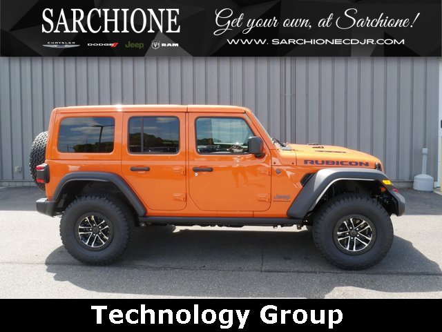 New 2025 Jeep Wrangler Unlimited Rubicon w/ XTREMEE 35" Tire Package