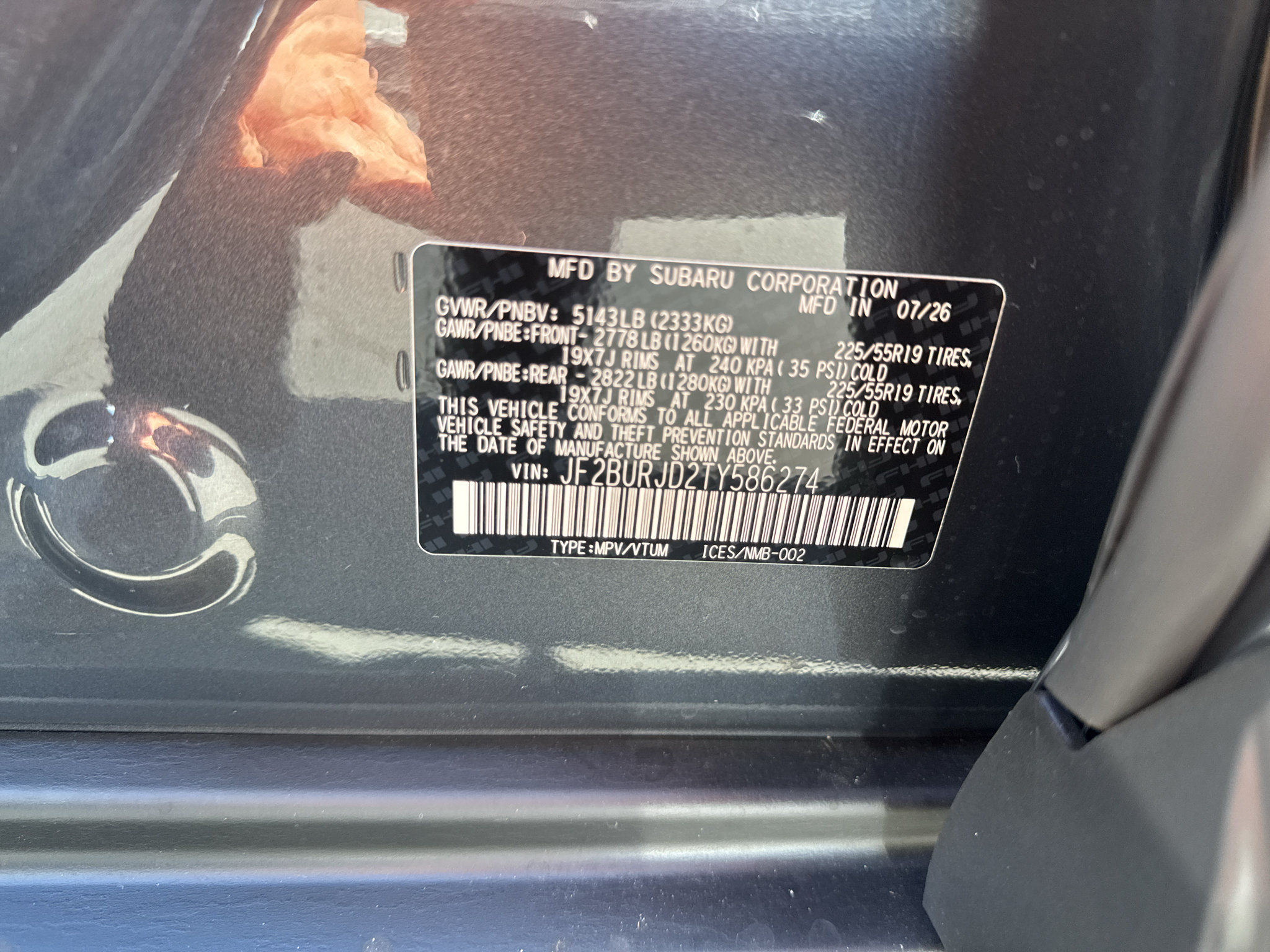 New 2026 Subaru Outback Touring XT AWD/4WD image 20
