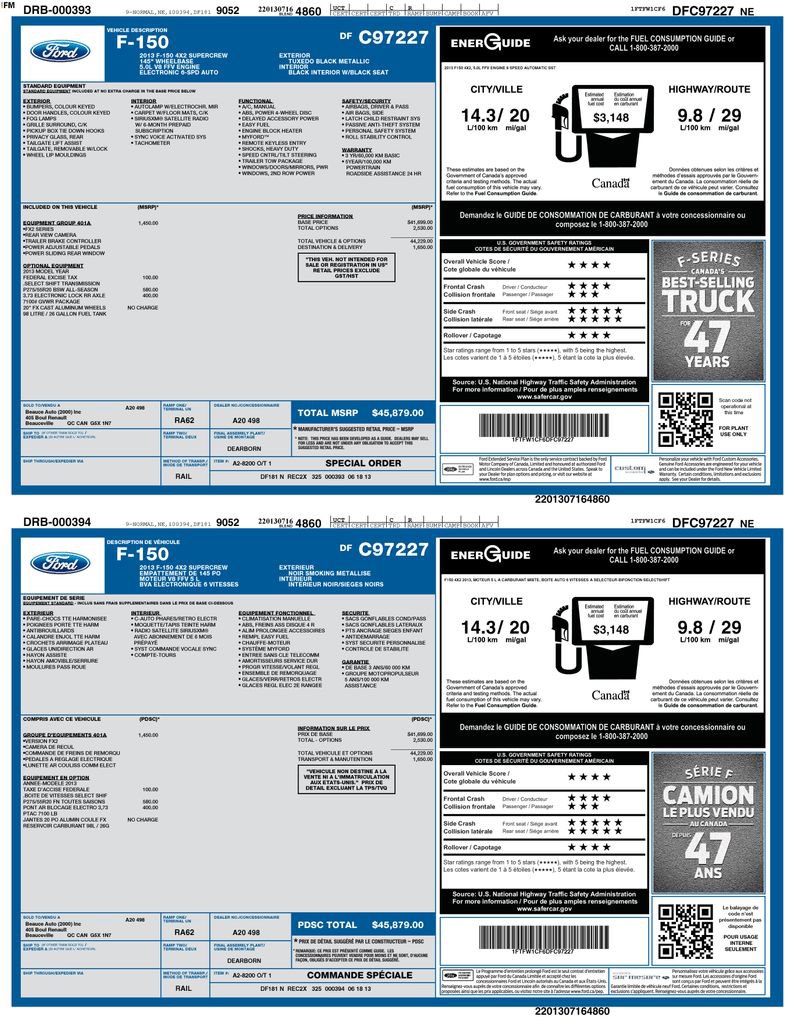 Used 2013 Ford F150 FX2 w/ Mid Equipment Group RWD image 6