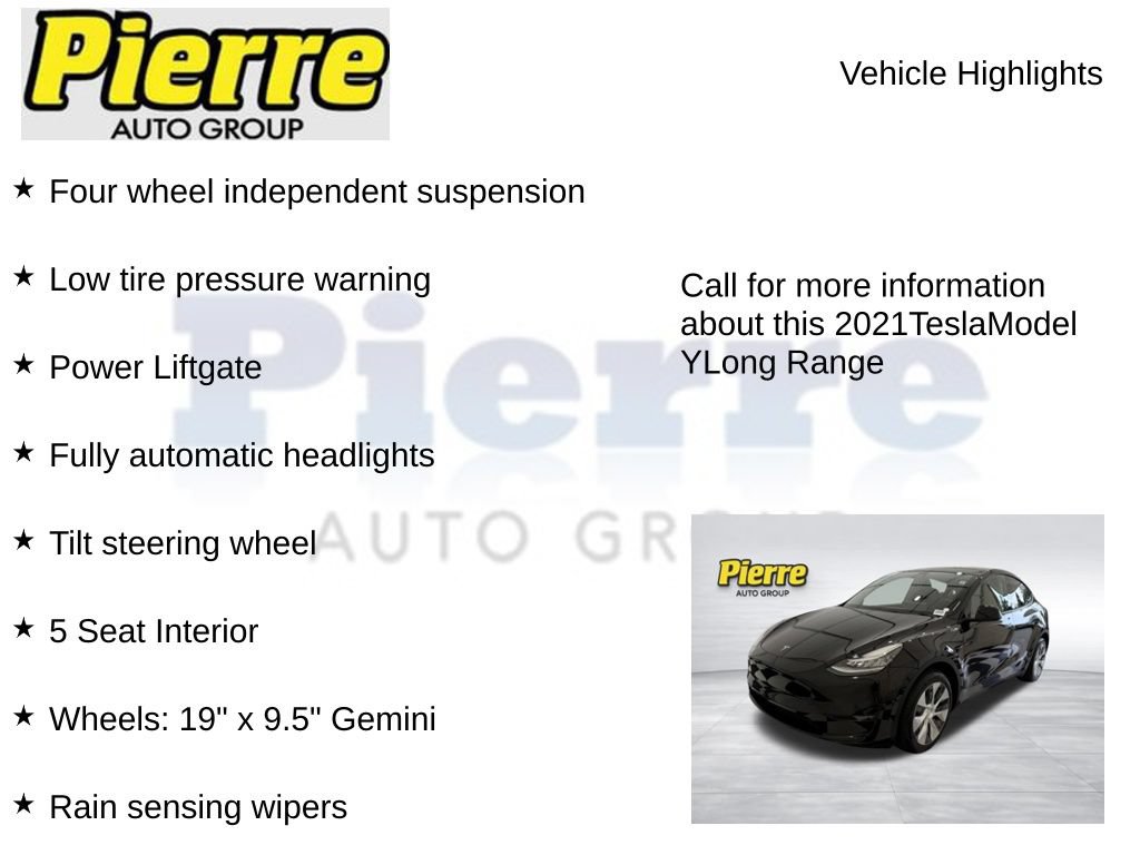 Used 2021 Tesla Model Y Long Range AWD/4WD image 14