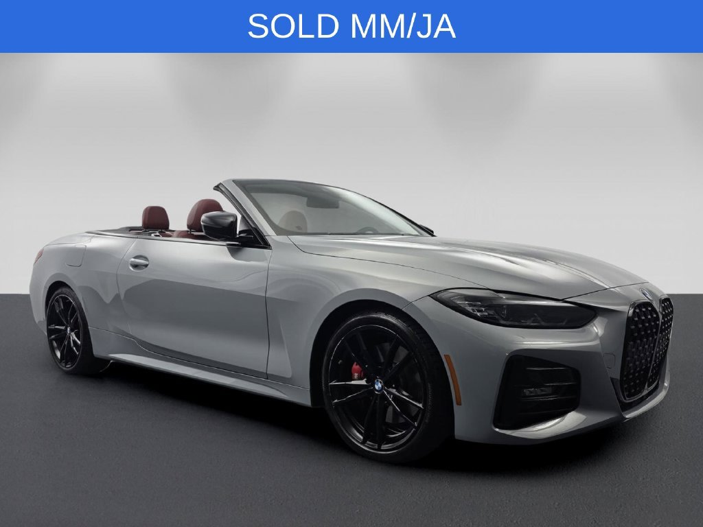 Certified 2024 BMW 430i Convertible w/ M Sport Package