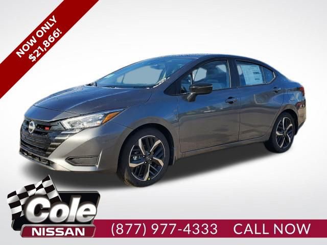 New 2025 Nissan Versa SR w/ Trunk Package FWD image 1