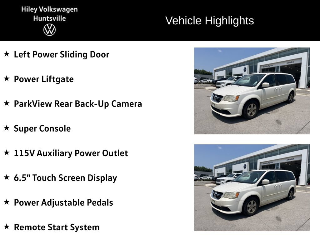 Used 2012 Dodge Grand Caravan SXT w/ Entertainment Group 1 FWD image 15
