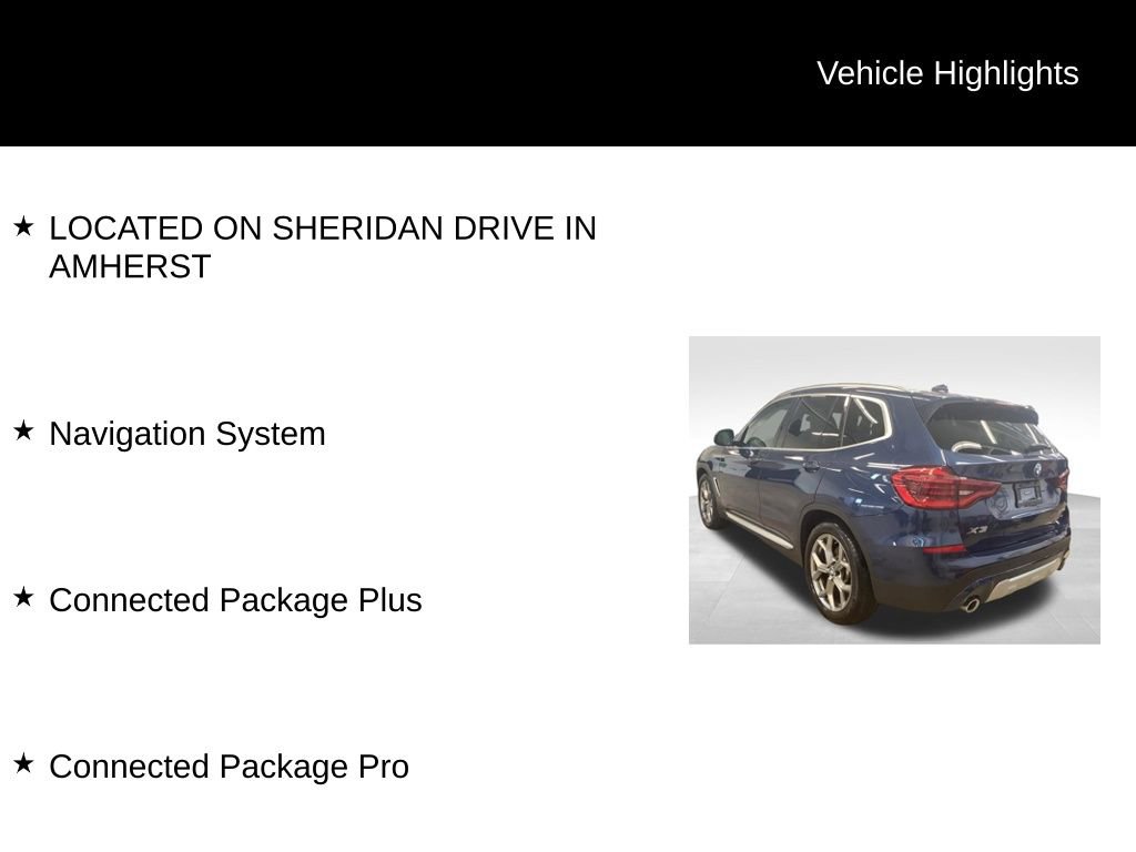 Used 2021 BMW X3 xDrive30i w/ Premium Package AWD/4WD image 5