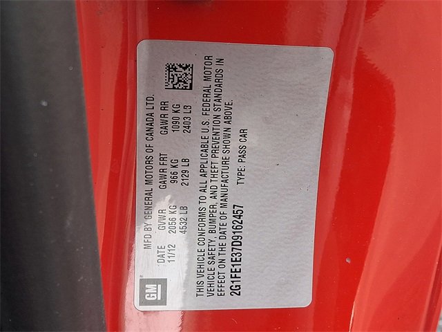 Used 2013 Chevrolet Camaro LS w/ Silver Rally Stripe Package image 22