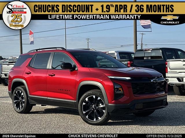 New 2026 Chevrolet Equinox RS image 1