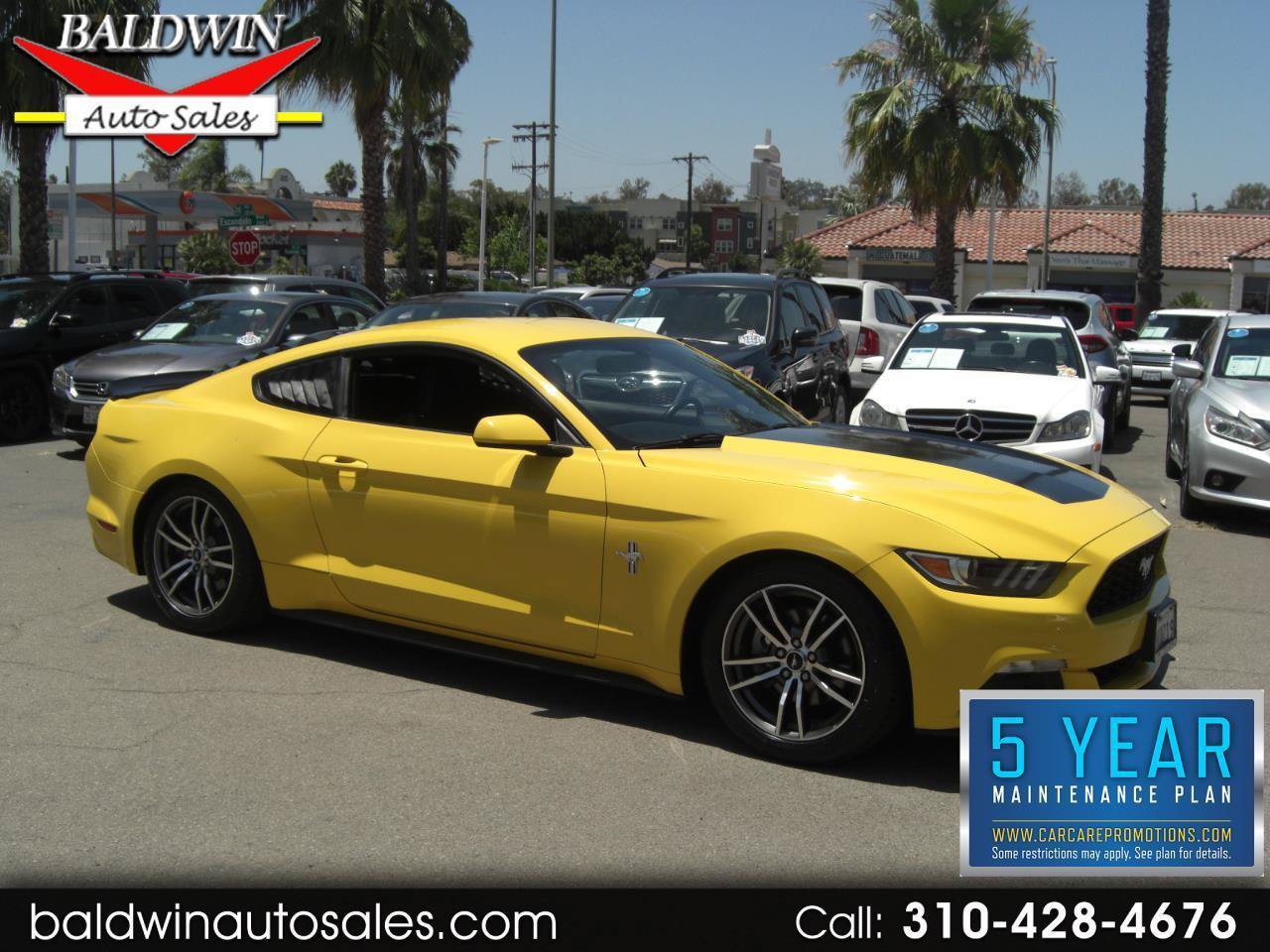 Used 2017 Ford Mustang Coupe w/ Enhanced Security Package RWD image 1