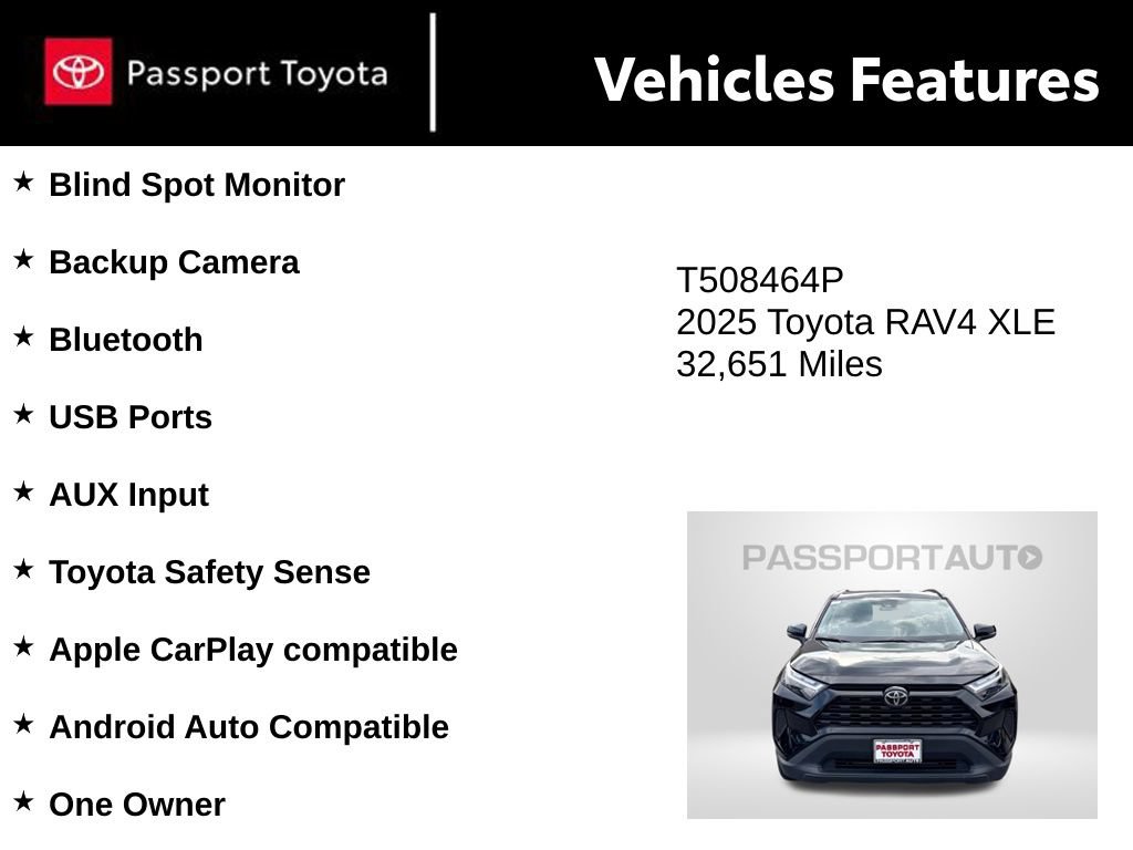 Used 2025 Toyota RAV4 XLE AWD/4WD image 10
