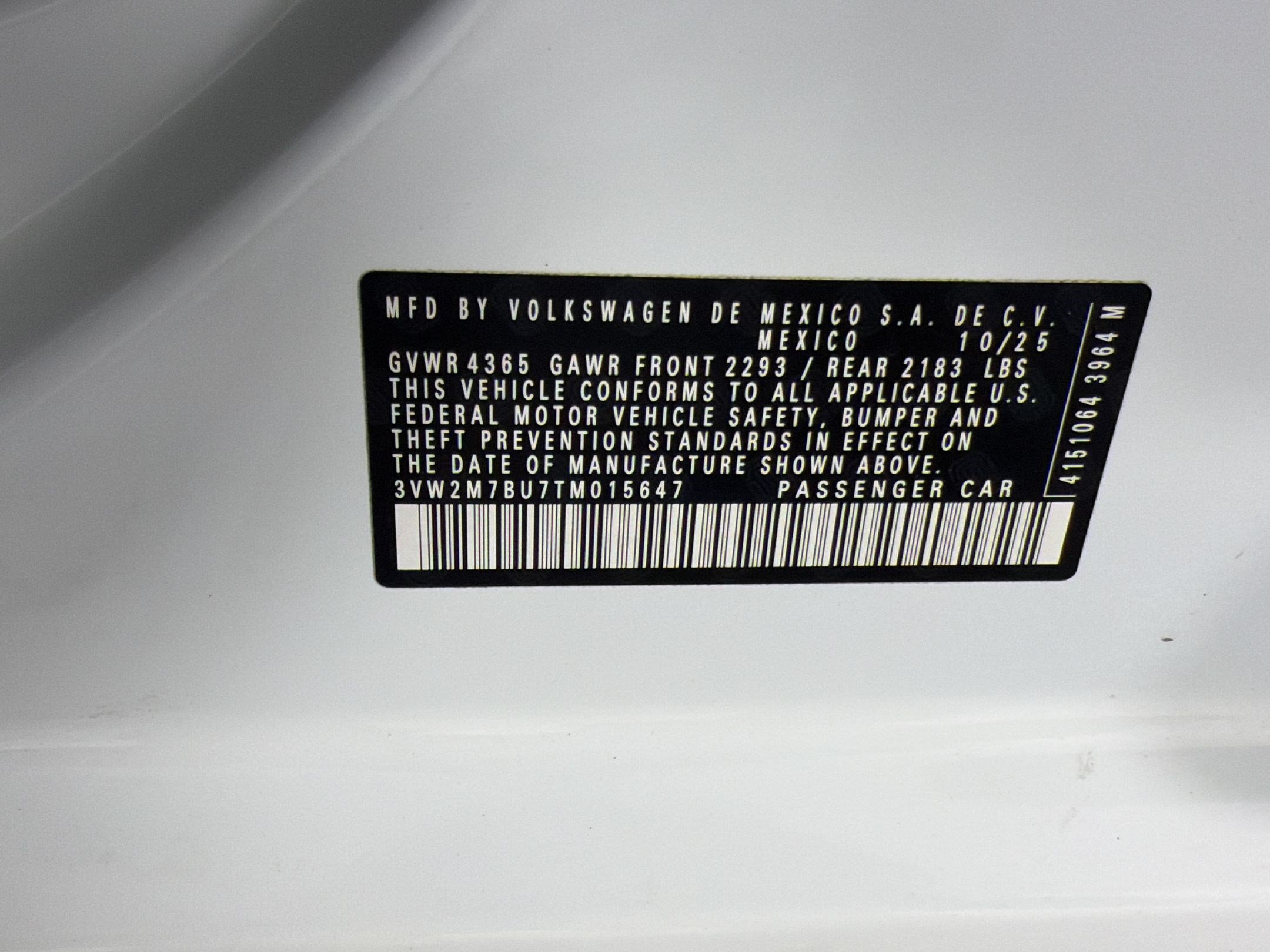 Used 2026 Volkswagen Jetta GLI Autobahn FWD image 27