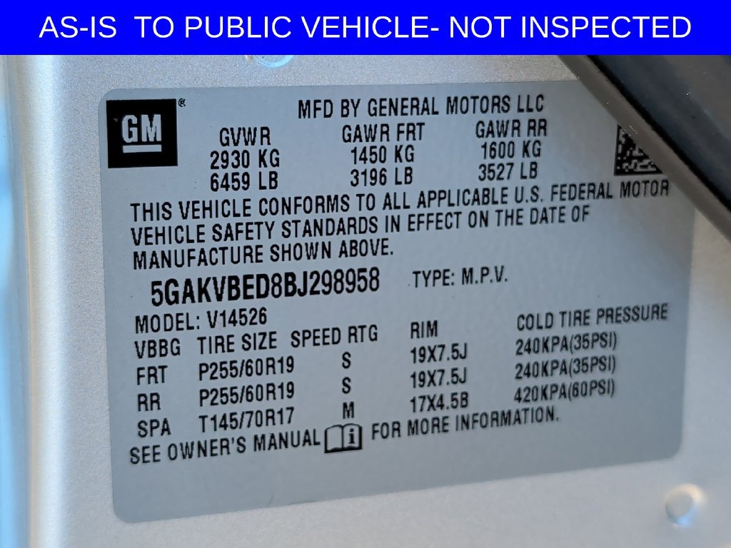 Used 2011 Buick Enclave CXL AWD/4WD image 40