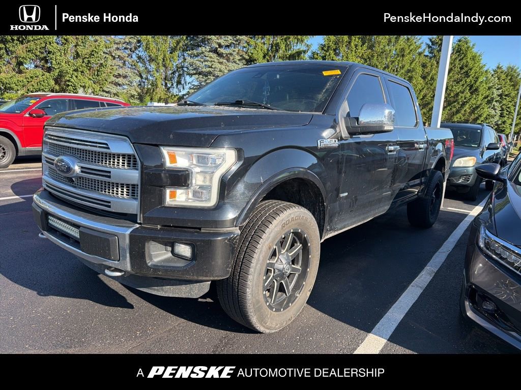 Used 2016 Ford F150 Platinum w/ Technology Package AWD/4WD video 1