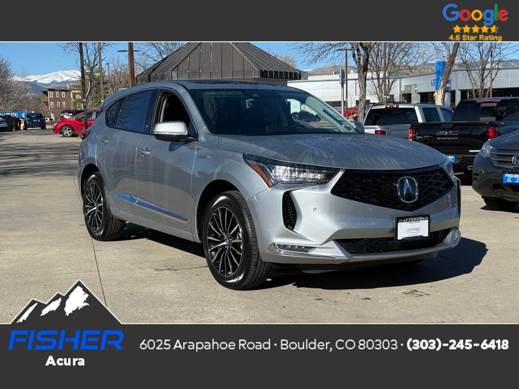 Certified 2025 Acura RDX SH-AWD w/ Advance Package