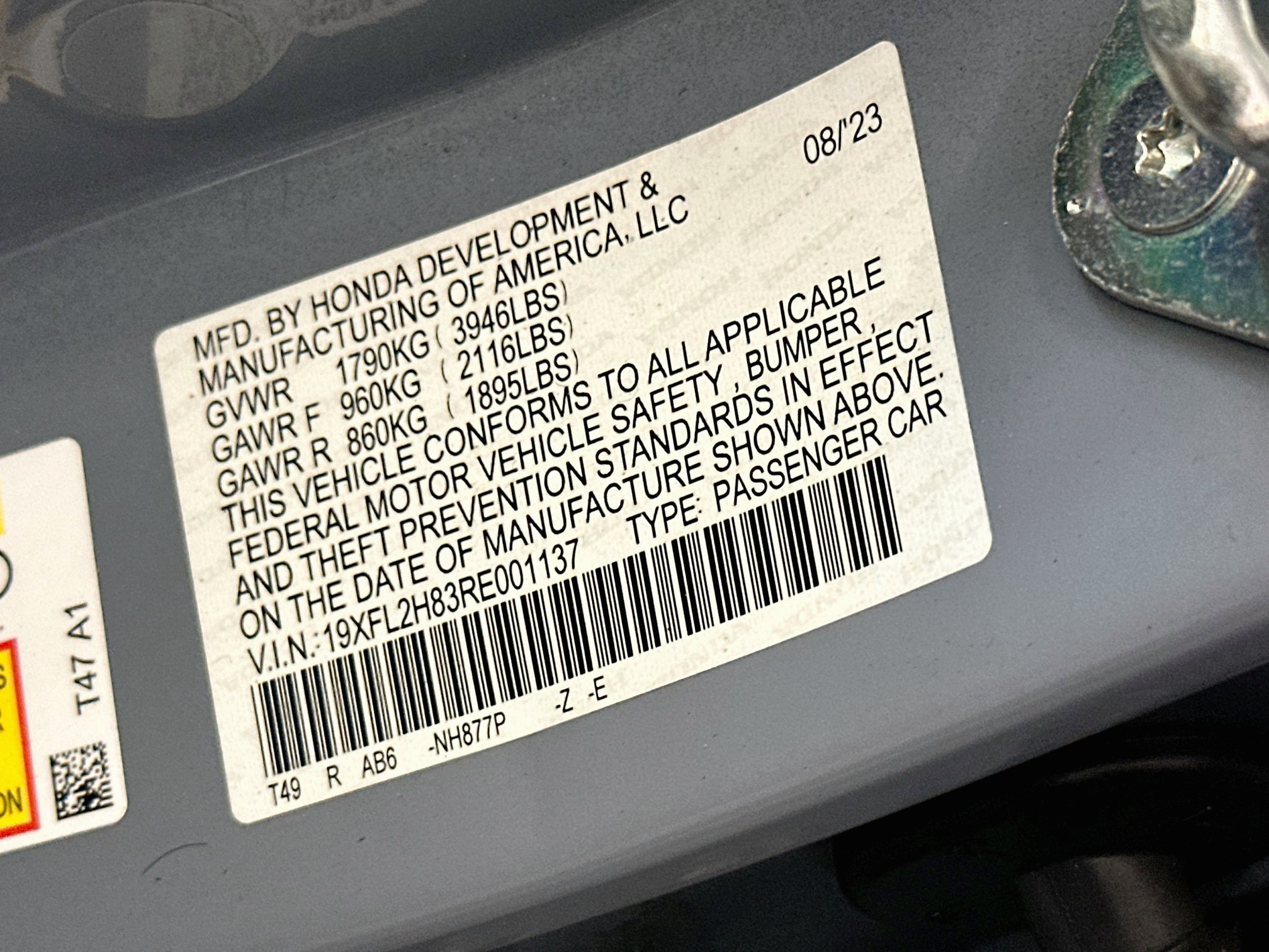 Used 2024 Honda Civic Sport image 12