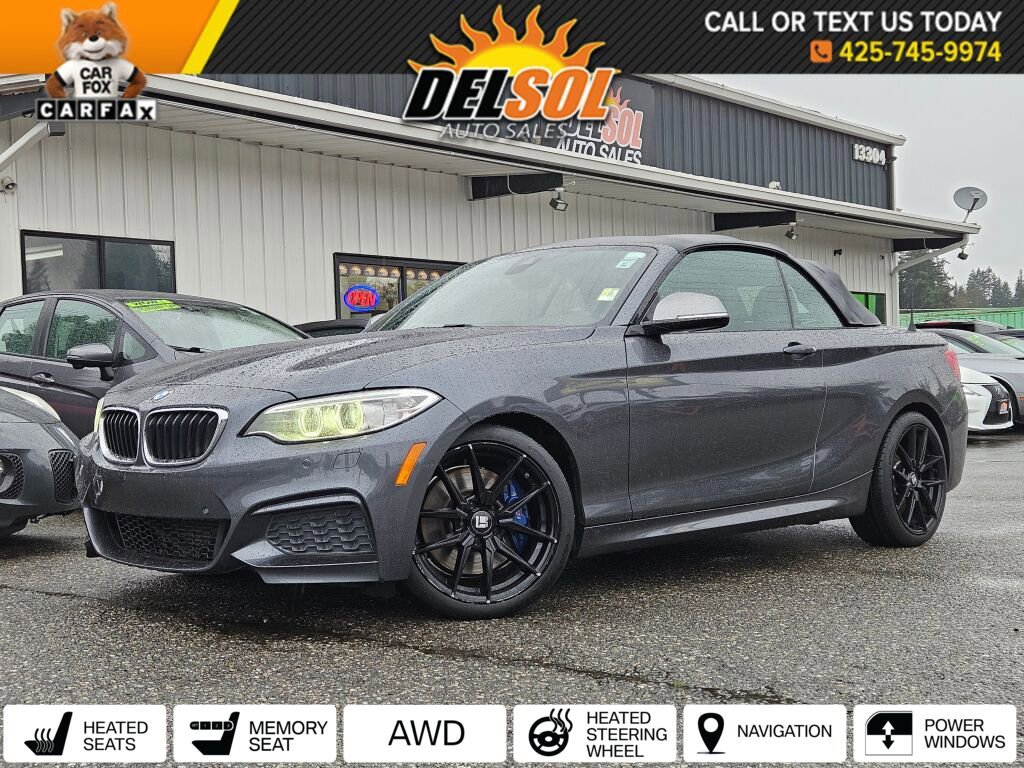 Used 2016 BMW M235i xDrive Convertible image 1