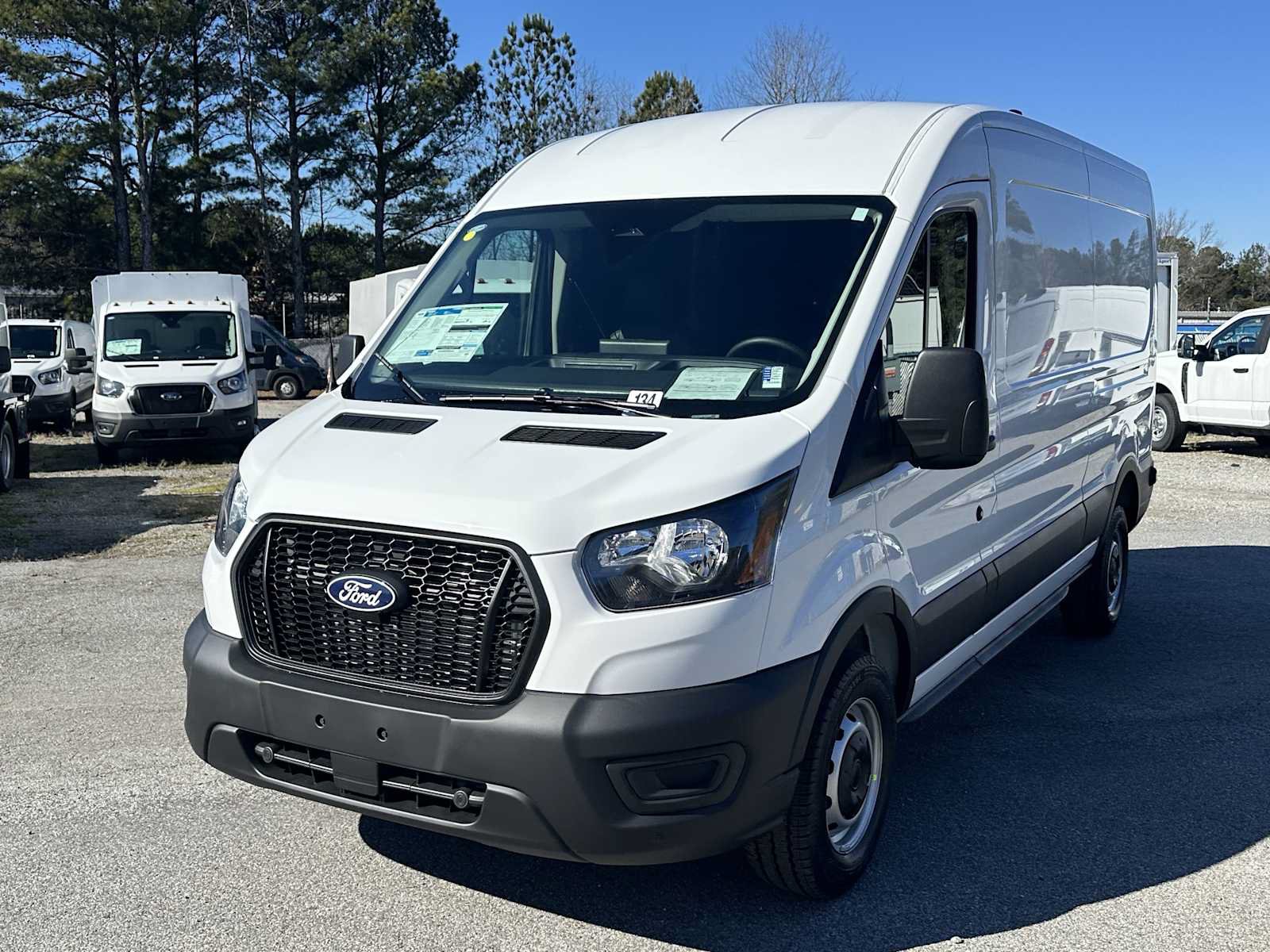 New 2026 Ford Transit 250 148 Medium Roof w/ Load Area Protection Package RWD image 3