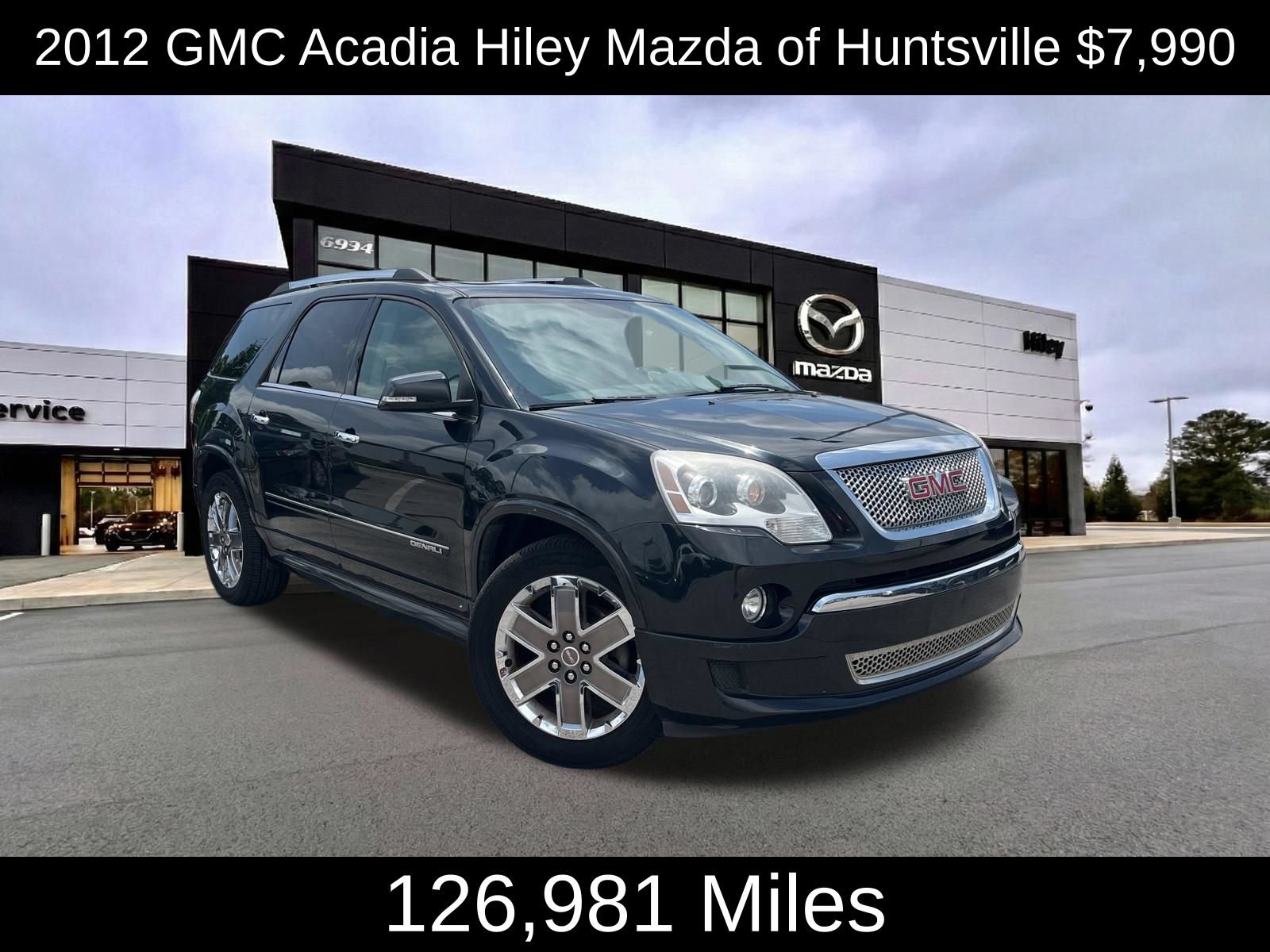 Used 2012 GMC Acadia Denali
