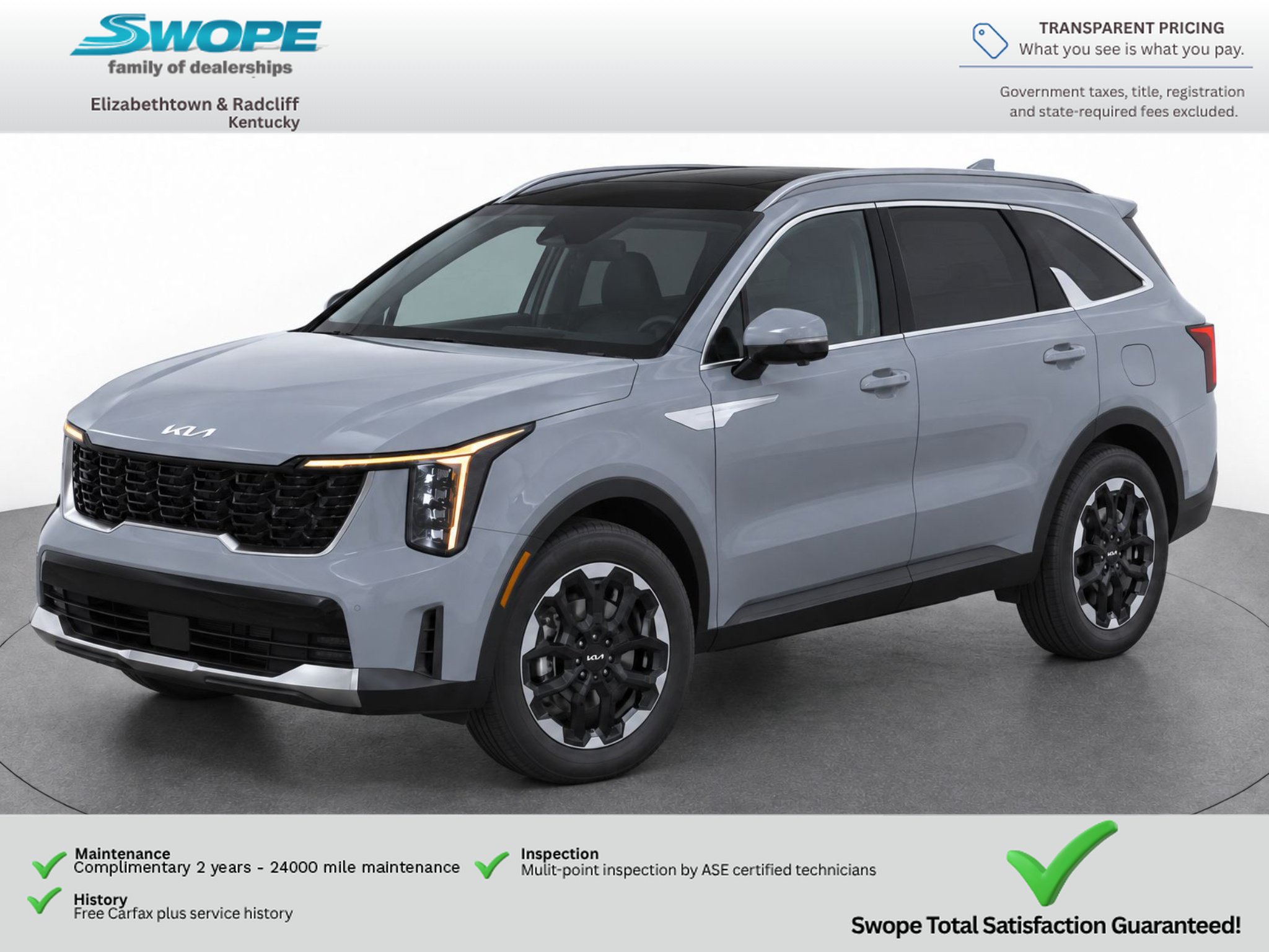 Used 2026 Kia Sorento S w/ S Panoramic Sunroof Package