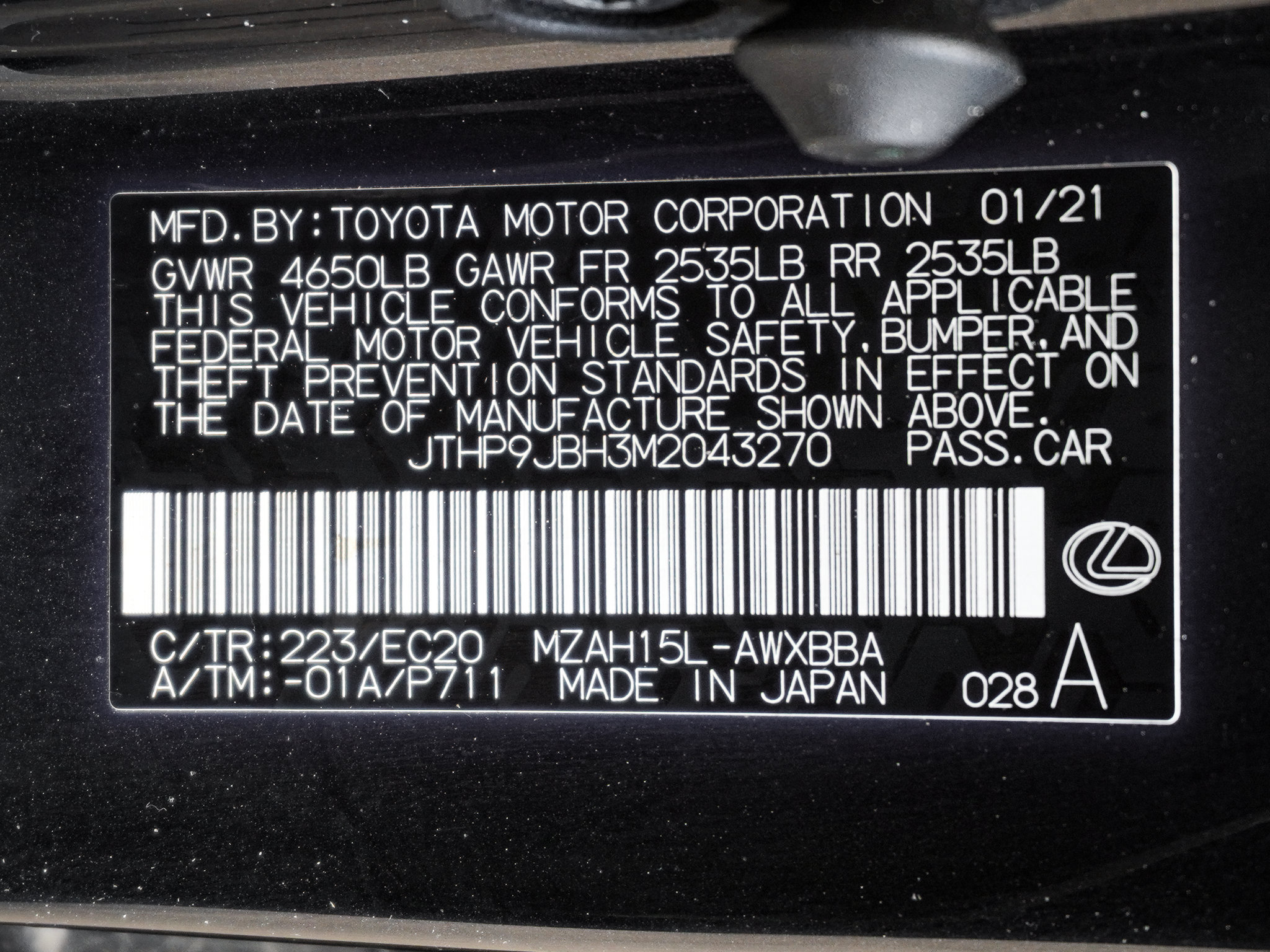 Used 2021 Lexus UX 250h w/ Premium Package AWD/4WD image 36