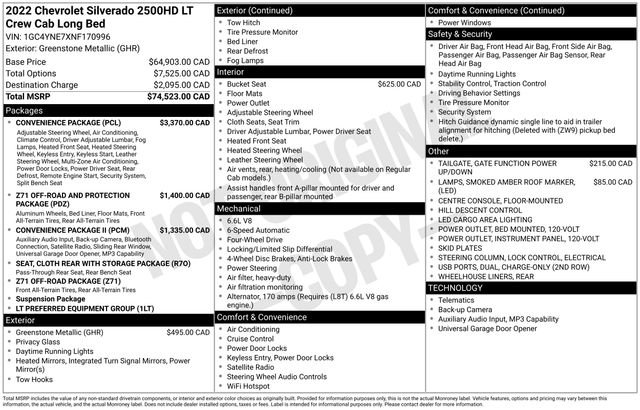 Used 2022 Chevrolet Silverado 2500 LT w/ Convenience Package AWD/4WD image 13
