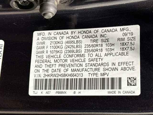 Used 2019 Honda CR-V EX image 31