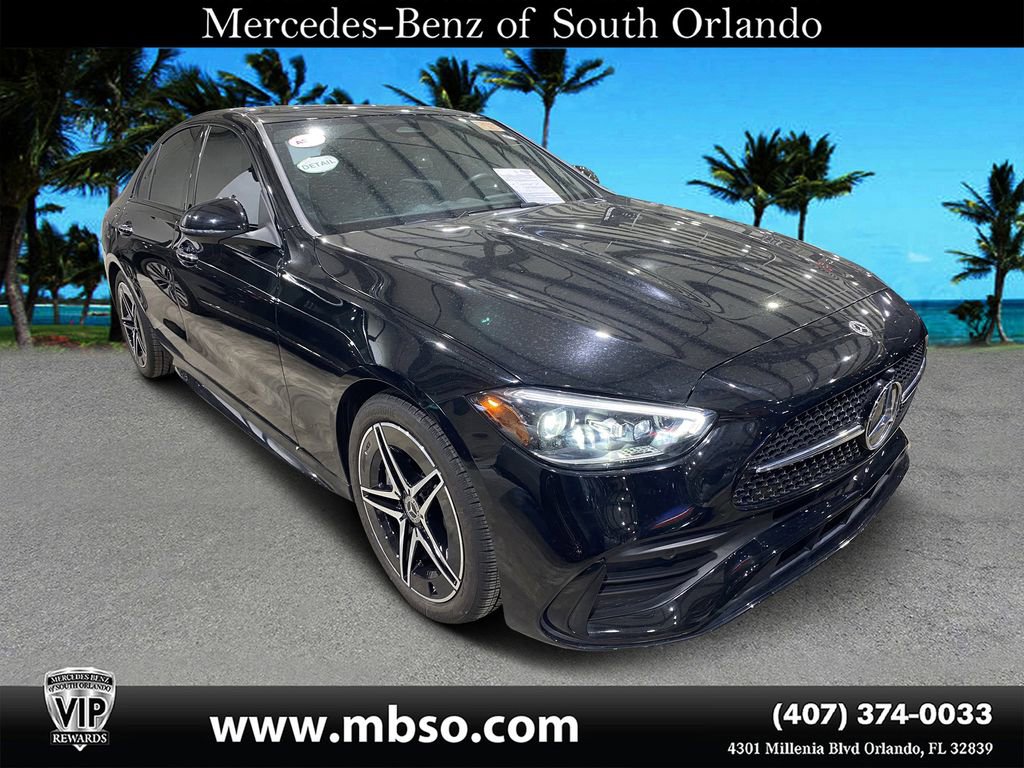 Used 2023 Mercedes-Benz C 300 Sedan w/ AMG Line w/ Night Package video 1