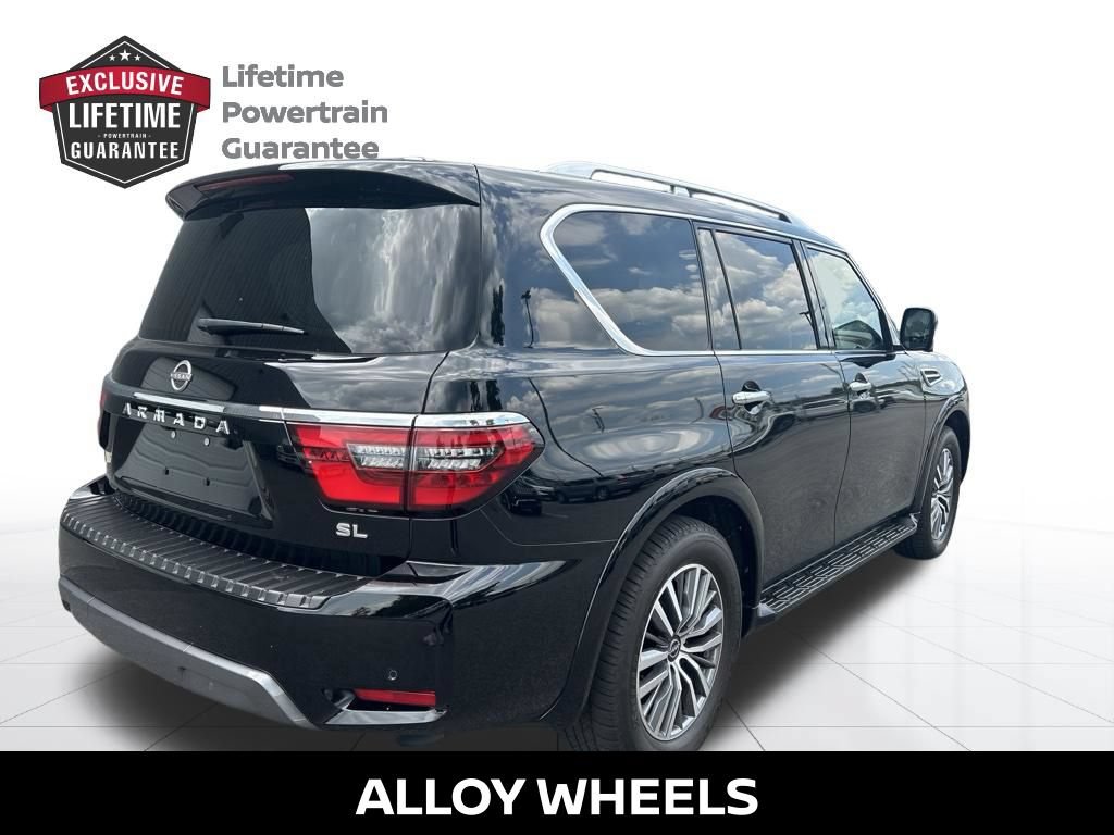 Certified 2024 Nissan Armada SL w/ Captain's Chairs Package RWD image 7