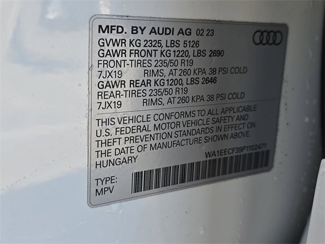 Used 2023 Audi Q3 2.0T Premium Plus w/ Premium Plus Package image 39