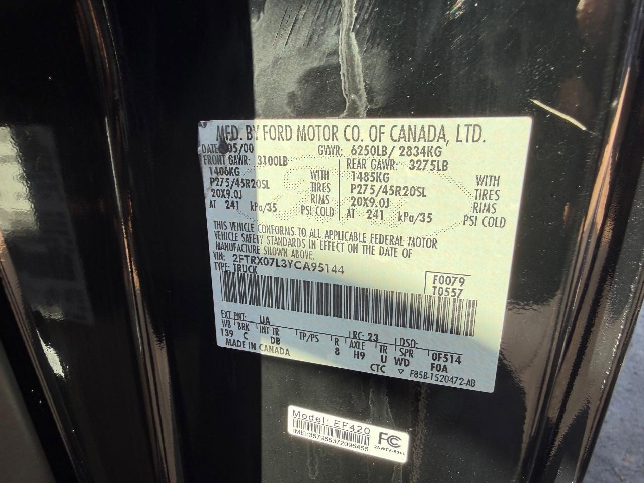 Used 2000 Ford F150 Harley-Davidson RWD image 20