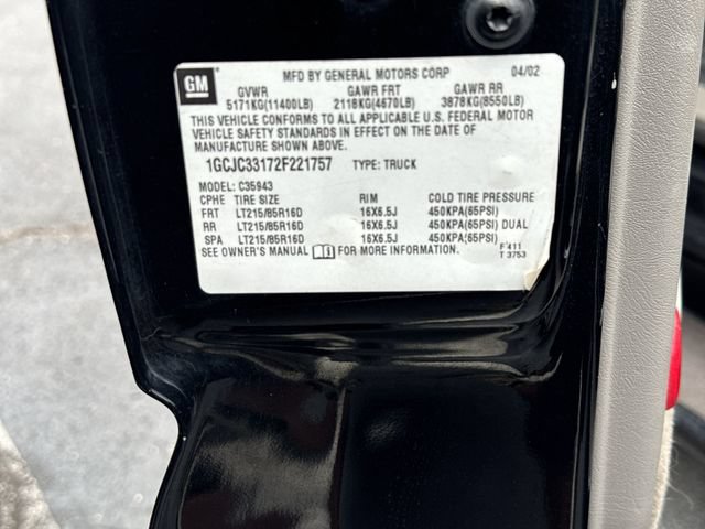 Used 2002 Chevrolet Silverado 3500 LT RWD image 27