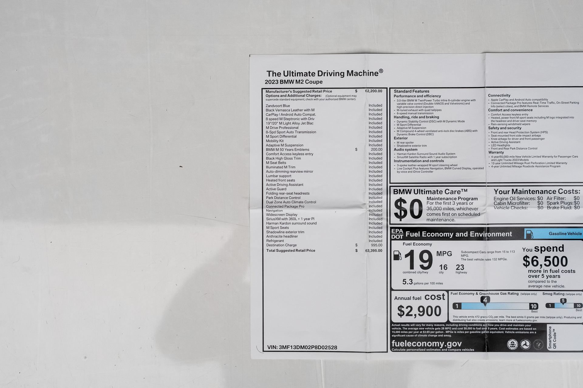Used 2023 BMW M2 RWD image 83