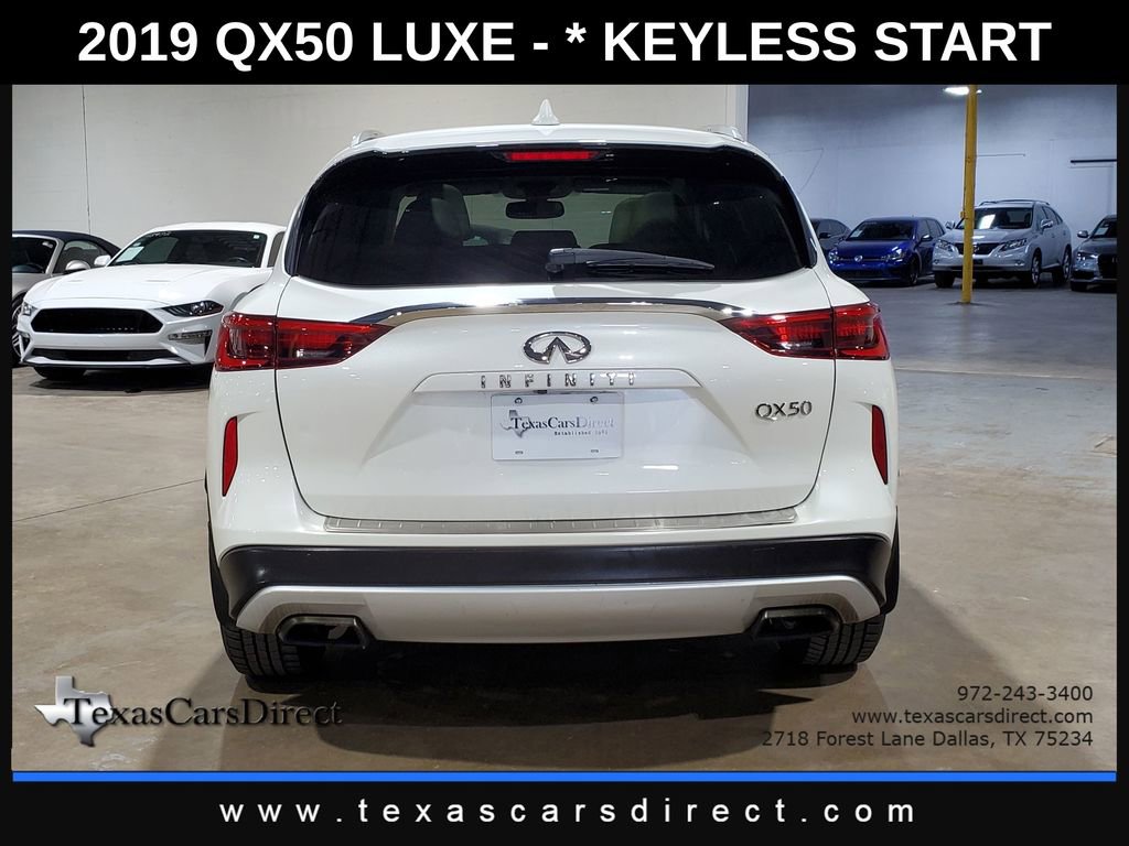 Used 2019 INFINITI QX50 Luxe w/ Navigation Package image 10
