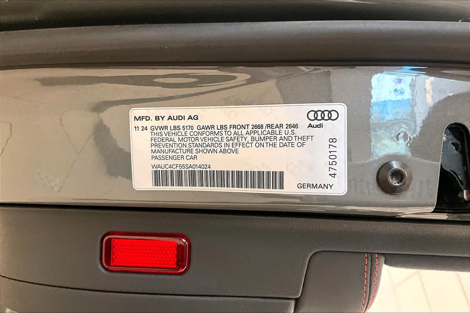 Used 2025 Audi S5 Premium Plus w/ Premium Plus Package AWD/4WD image 32