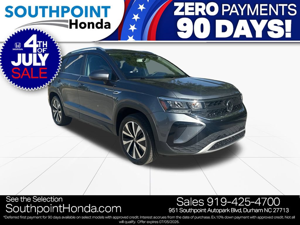 Used 2022 Volkswagen Taos SE AWD/4WD image 1