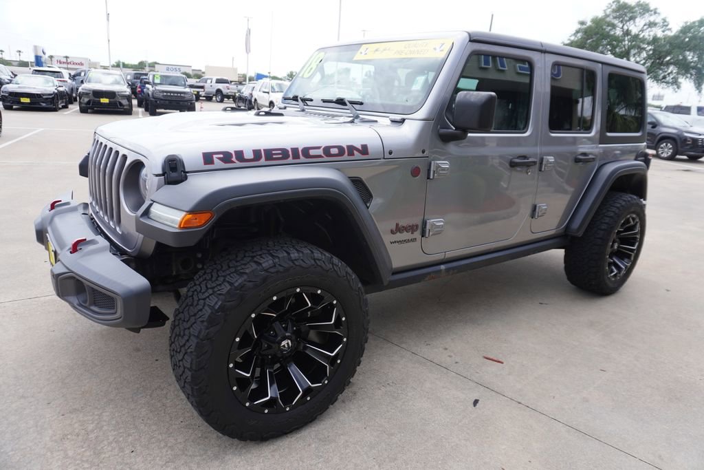 Used 2018 Jeep Wrangler Unlimited Rubicon AWD/4WD image 3