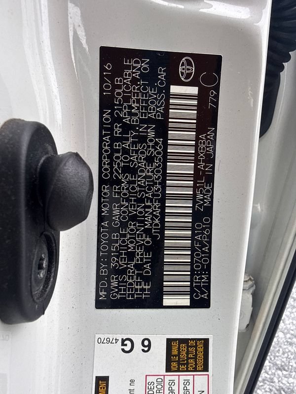 Used 2017 Toyota Prius Two FWD image 26
