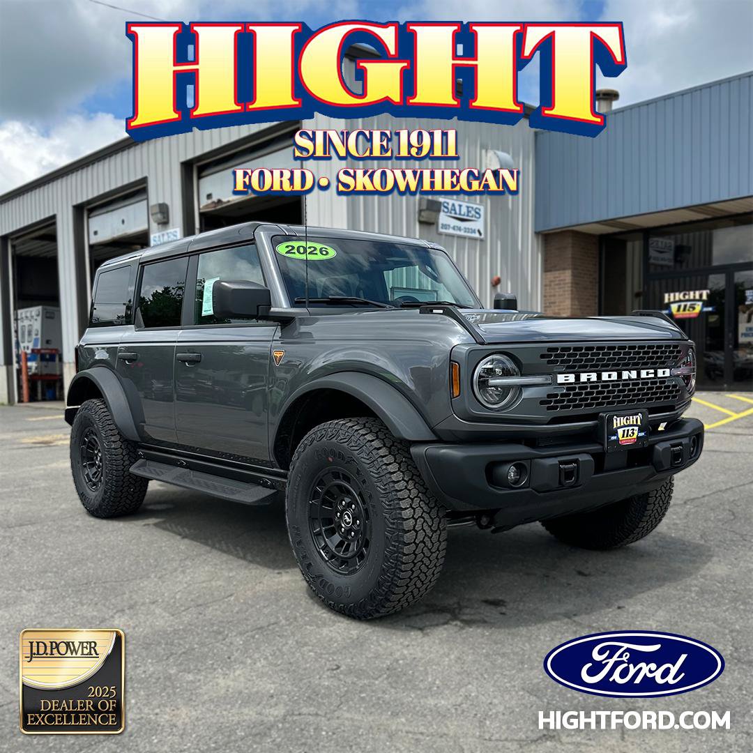 New 2026 Ford Bronco Badlands w/ Sasquatch Package