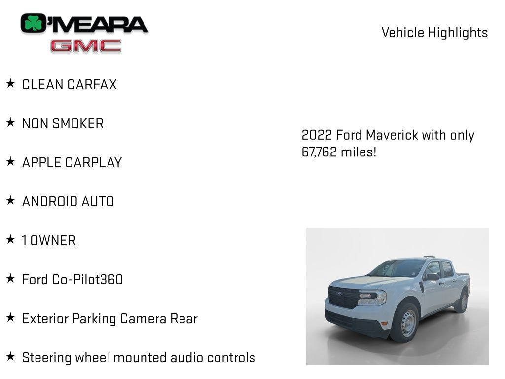 Used 2022 Ford Maverick XL FWD image 7