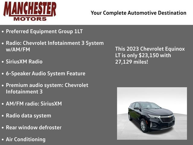 Used 2023 Chevrolet Equinox LT AWD/4WD image 2
