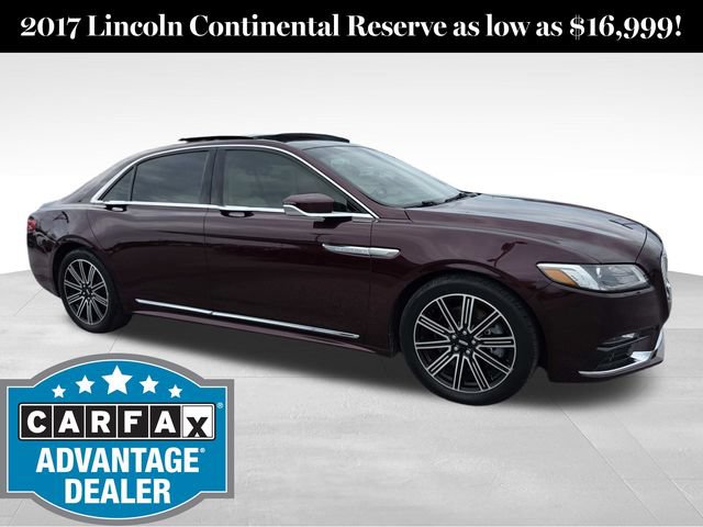 Used 2017 Lincoln Continental Reserve