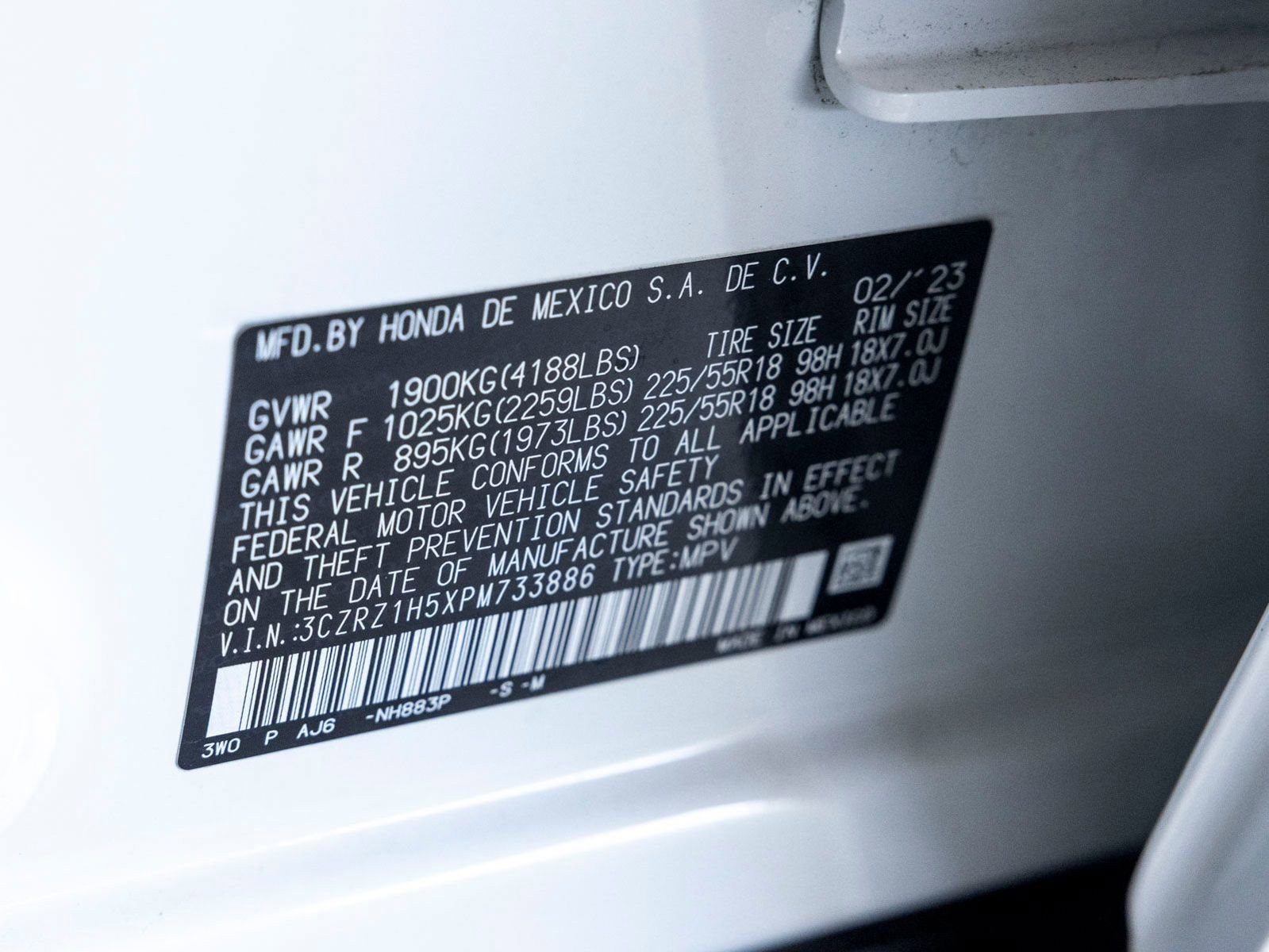 Used 2023 Honda HR-V Sport image 32