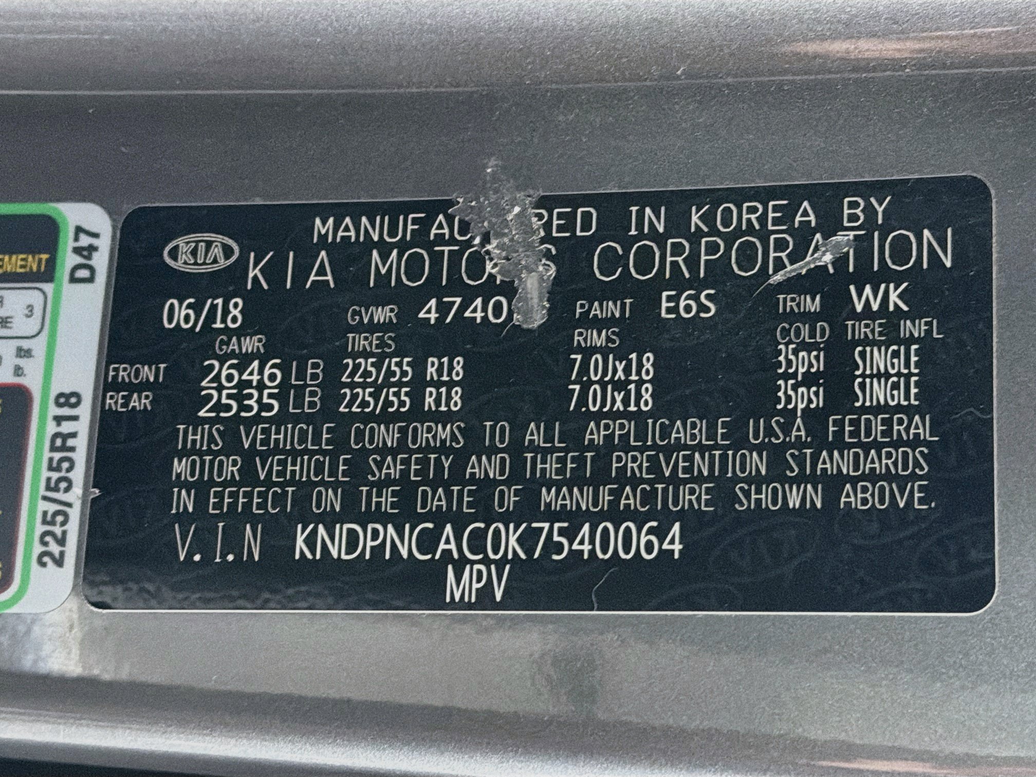 Used 2019 Kia Sportage EX w/ Option Group 040 AWD/4WD image 12
