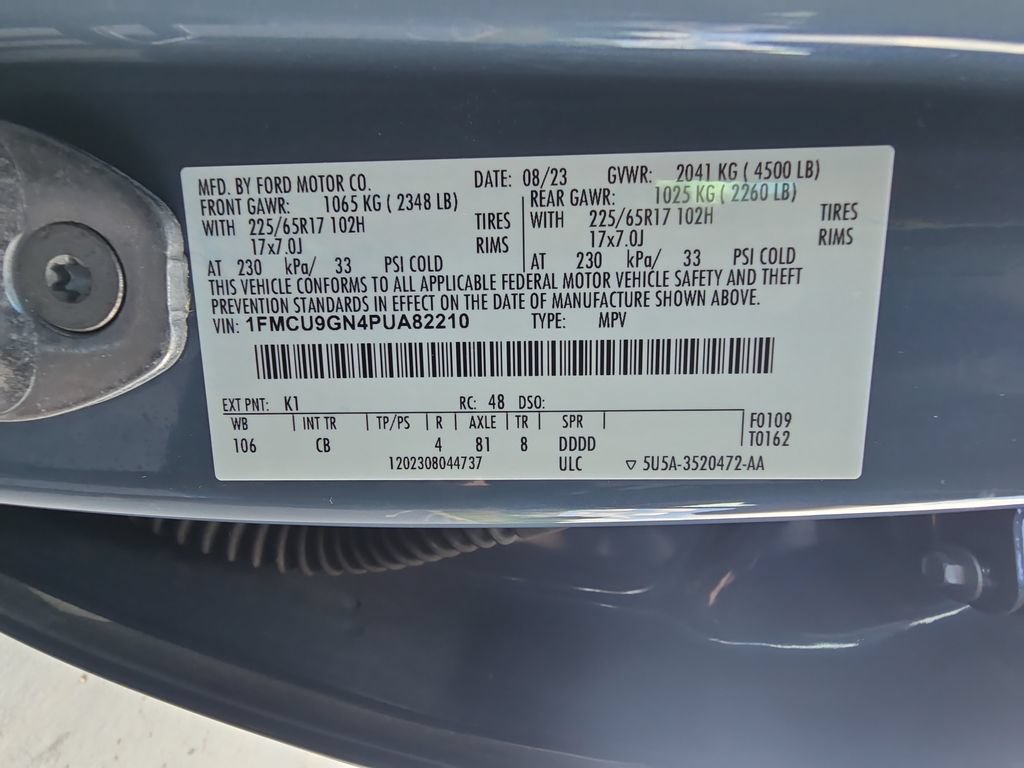 Used 2023 Ford Escape Active w/ Tech Pack #2 AWD/4WD image 36