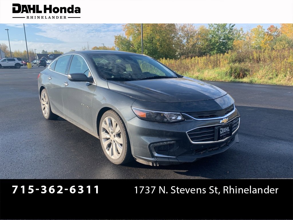Used 2017 Chevrolet Malibu Premier w/ Premier Sun and Wheel Package