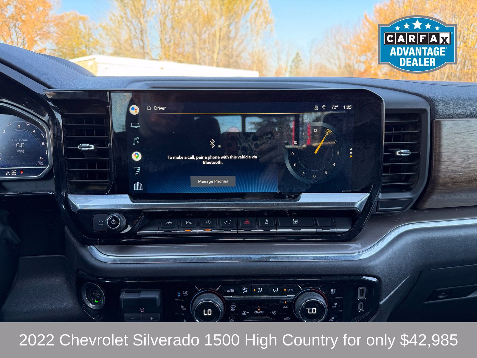 Used 2022 Chevrolet Silverado 1500 High Country w/ High Country Premium Package AWD/4WD image 14
