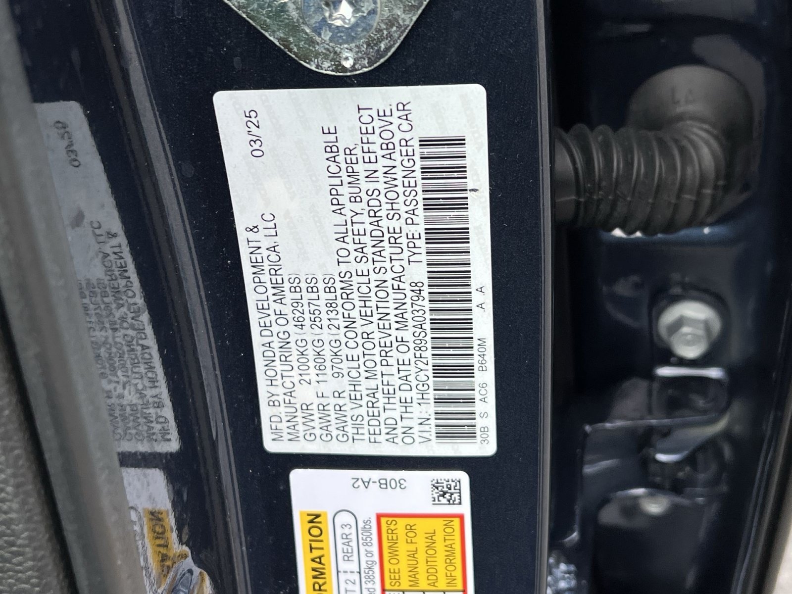 Used 2025 Honda Accord Touring image 43